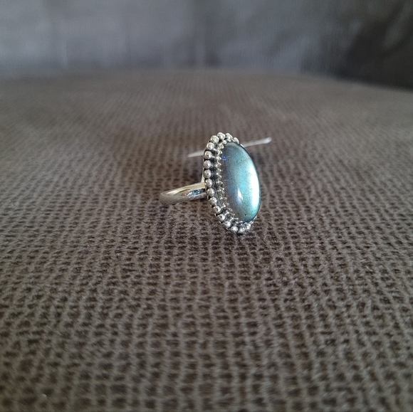 Shivam Labradorite Statement Ring💍 - Picture 2 of 16